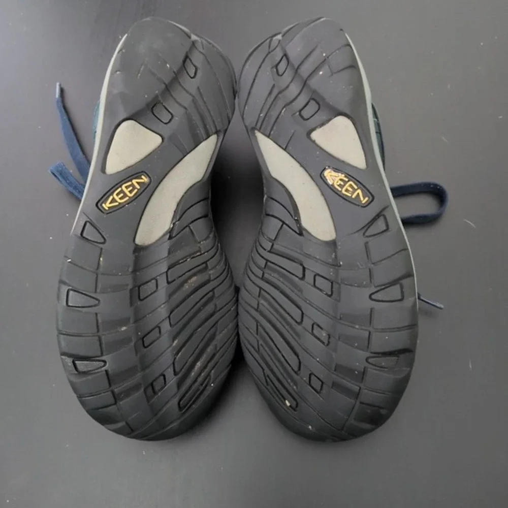 KEEN Women's Presidio Hiking Shoe Black Steel Grey Blue US 8.5‎ | EU 39